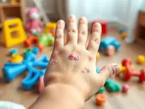 Czy dziecko ze strupami po ospie może iść do przedszkola? Sprawdź!