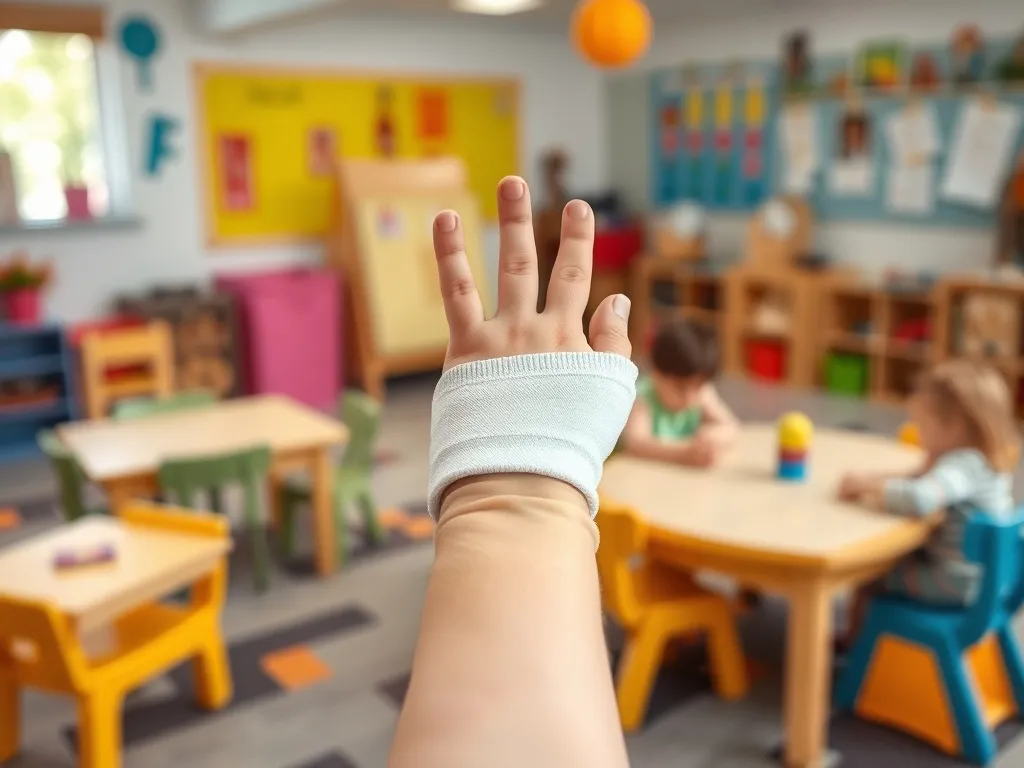 Czy dziecko ze złamaną ręką może chodzić do przedszkola? Sprawdź!